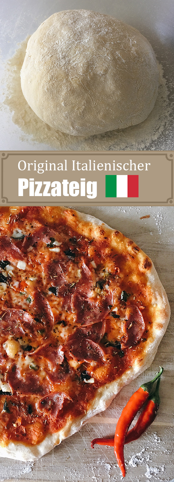 Original Italienischer Pizzateig | Pizza Rezept aus Neapel