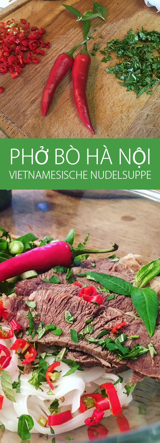 Pho Bo Hanoi - Vietnamesische Nudelsuppe