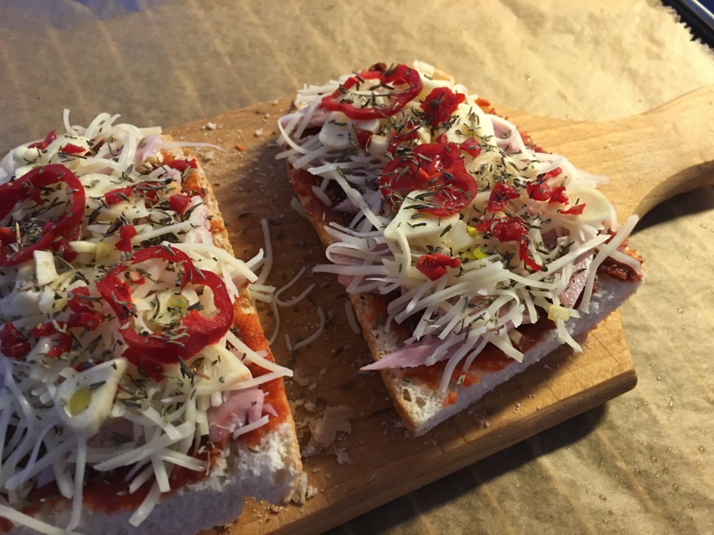 Pizza Baguette Vegetarisch