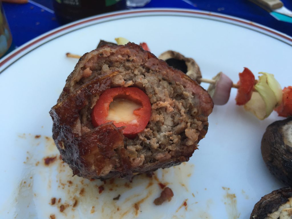 Armadillo Egg servieren