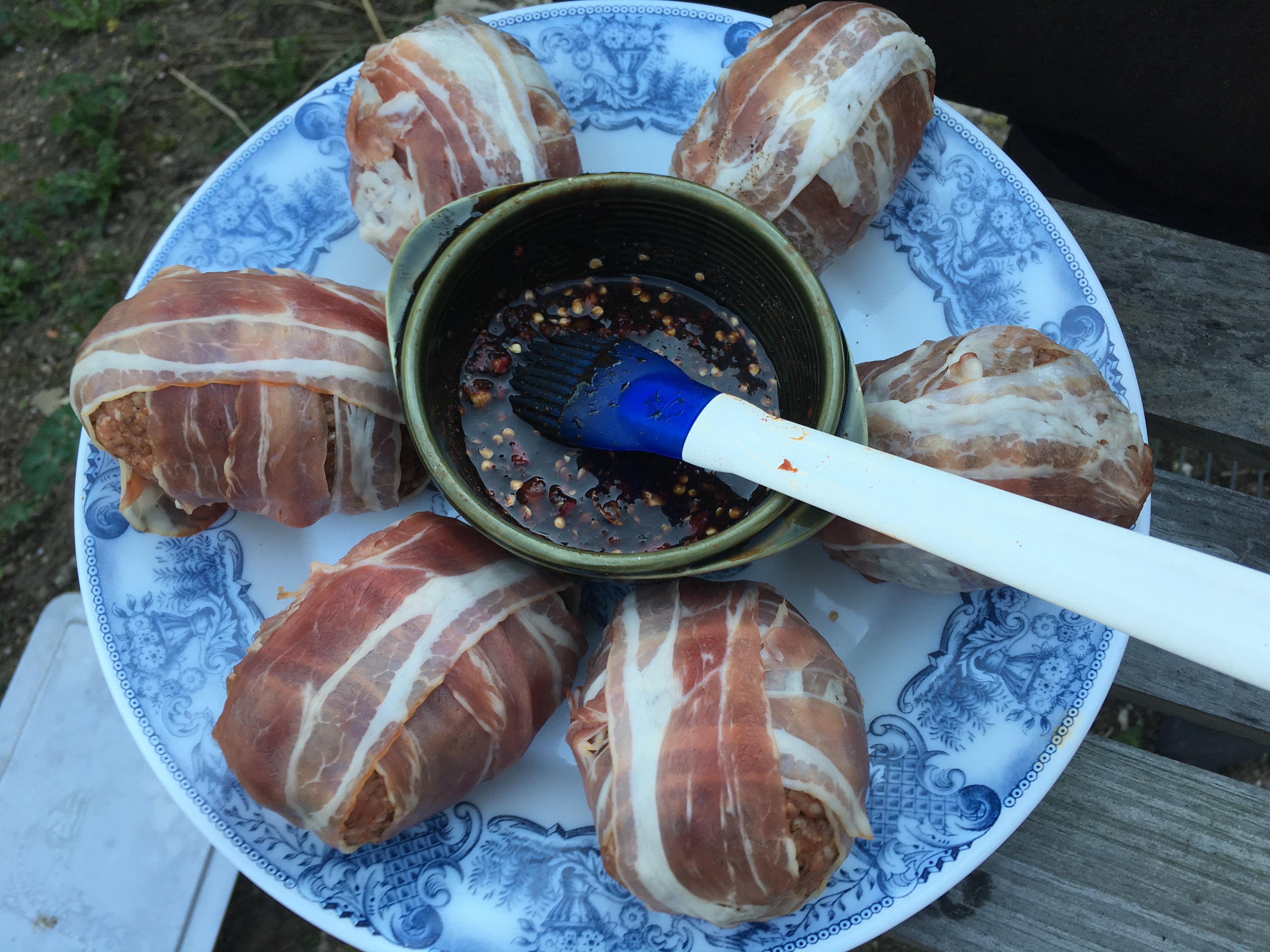 Armadillo Eggs BBQ Sauce Chilirezept.de