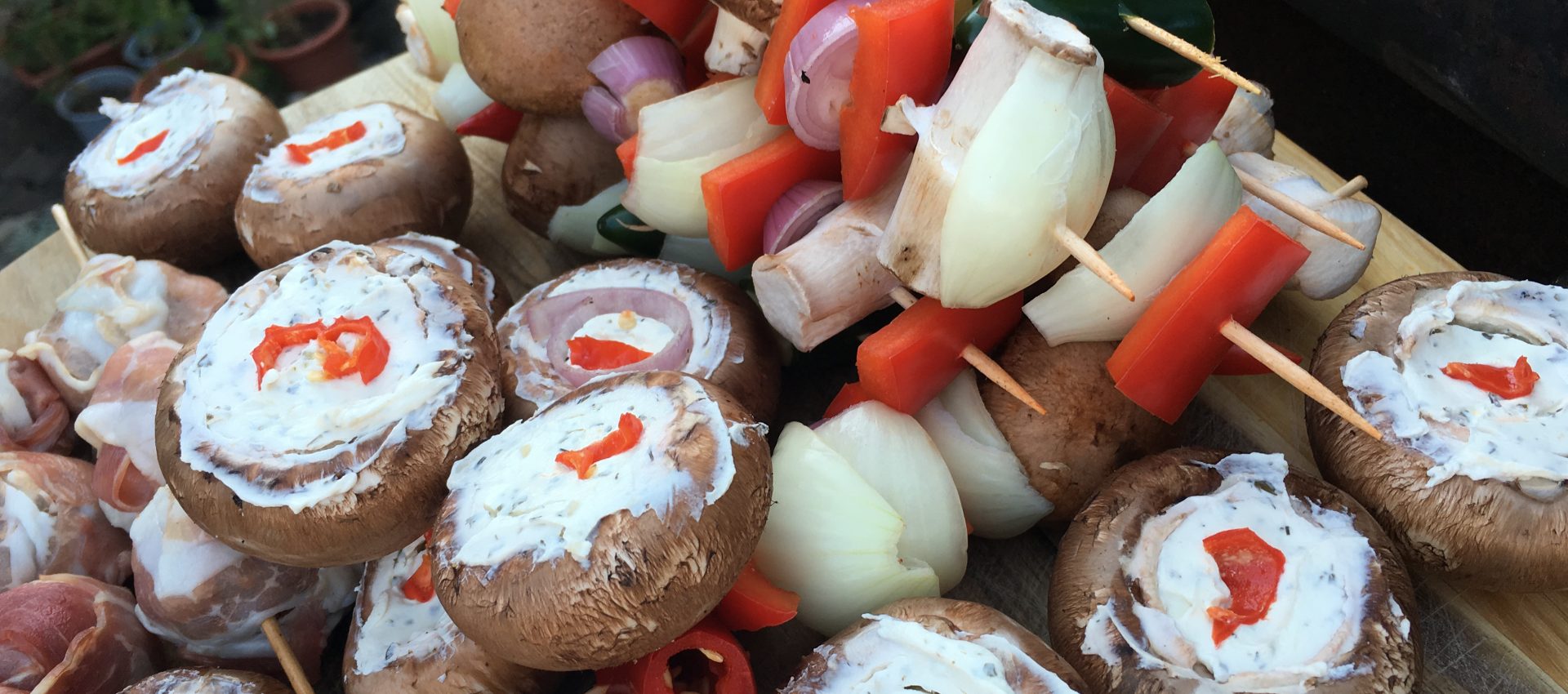 Gefüllte Champignons mit Frischkäse und Chili Rezept | Chilirezept.de