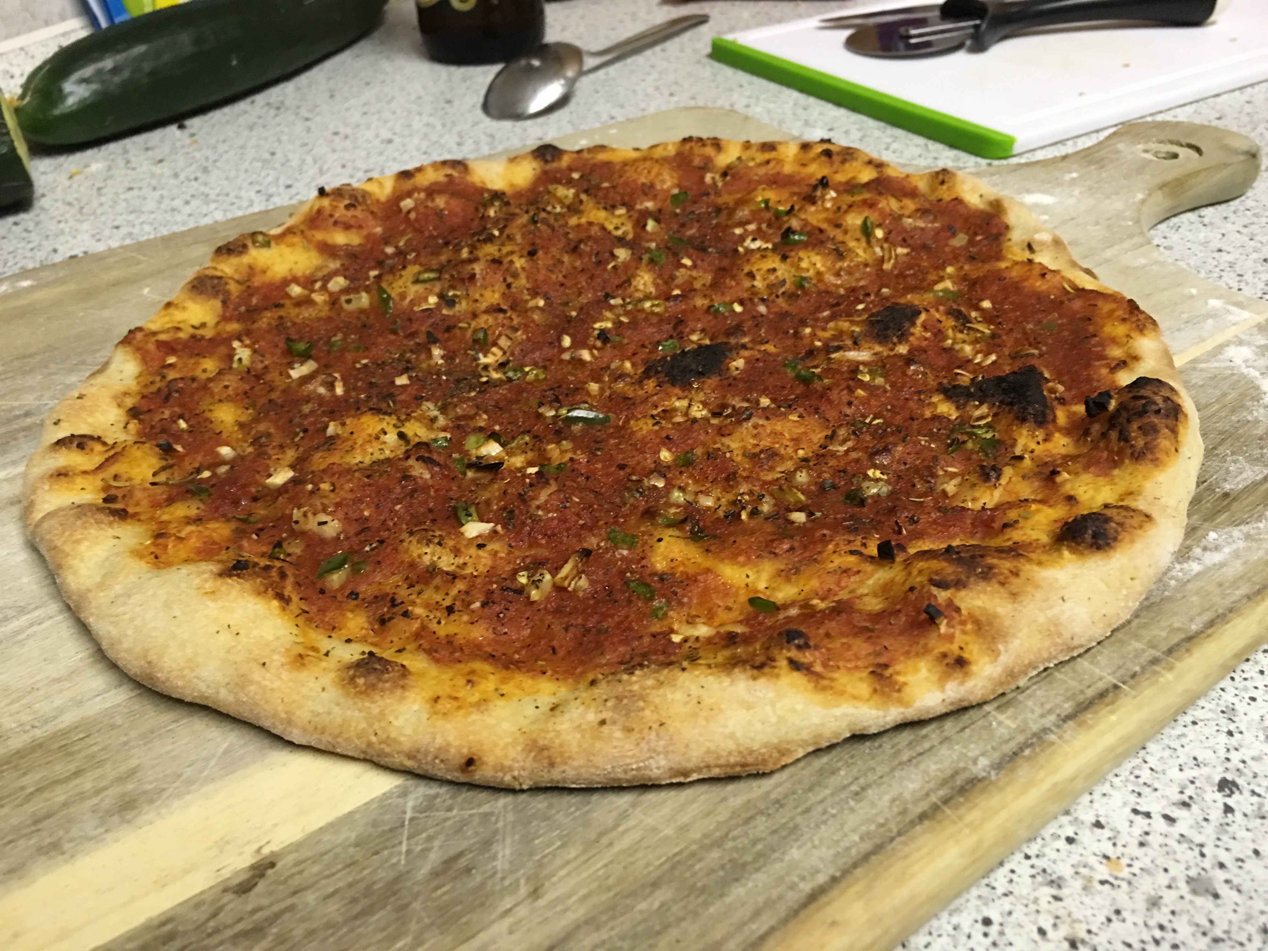 Pizza Marinara Chilirezept.de