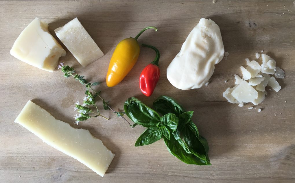 Welcher Käse für Pizza