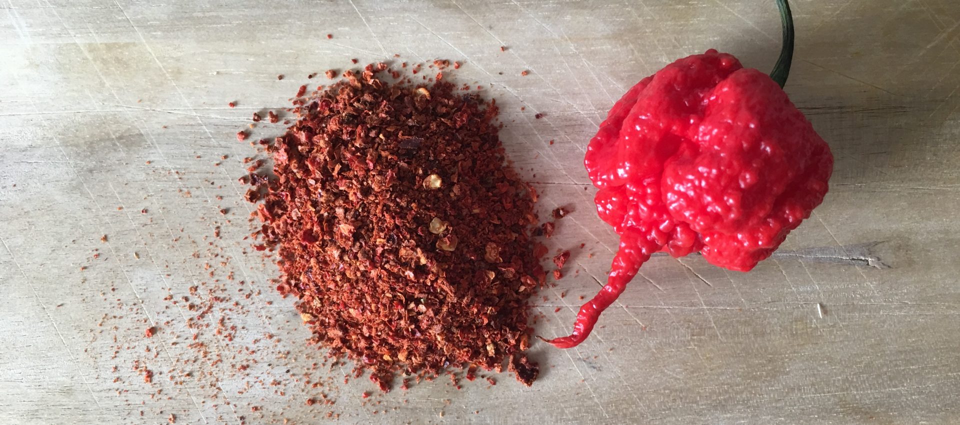 Carolina Reaper Pulver herstellen