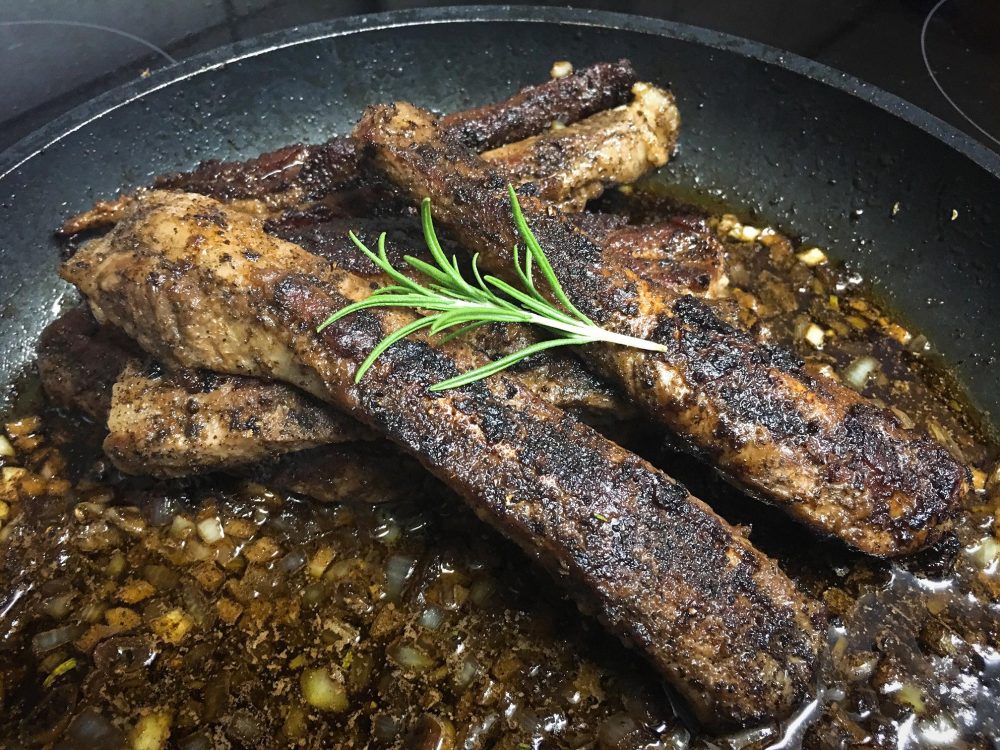 Feurige Rippchen aus der Pfanne | Rezept | Chilirezept.de