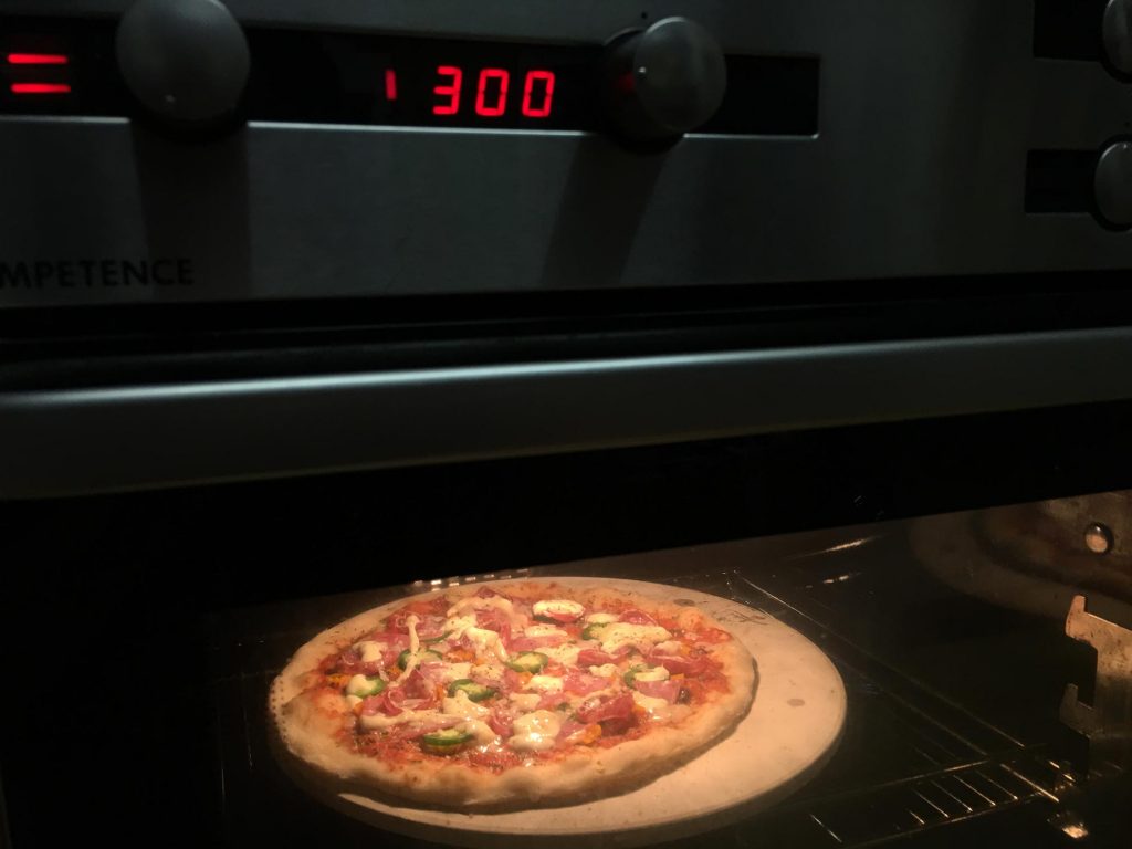 Pizza Salami Jalapeno Rezept Ofenfrisch Gebacken