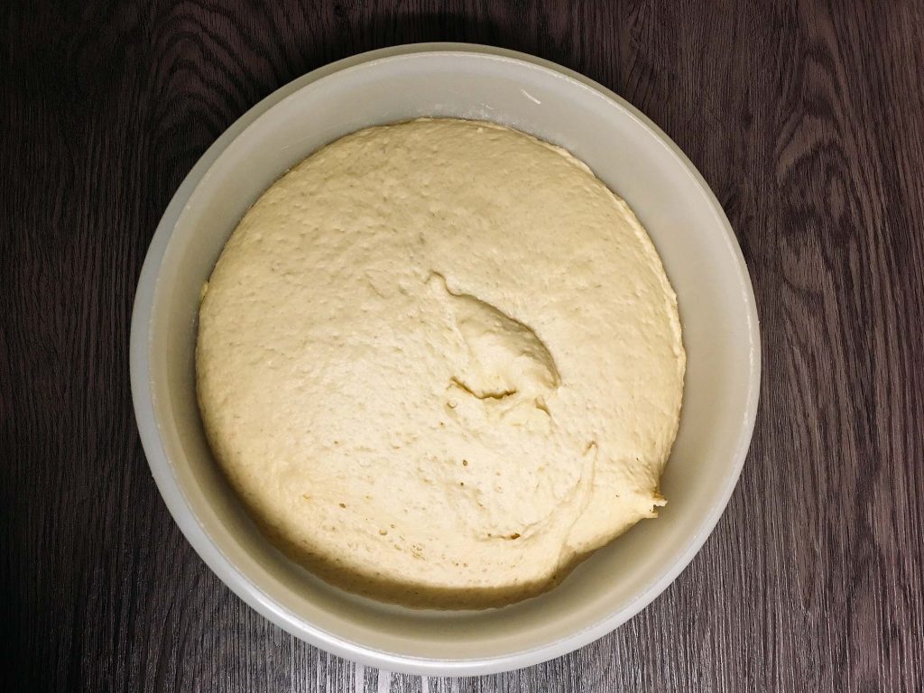 Aufgegangener Teig