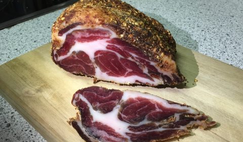 Luftgetrockneter Schinken