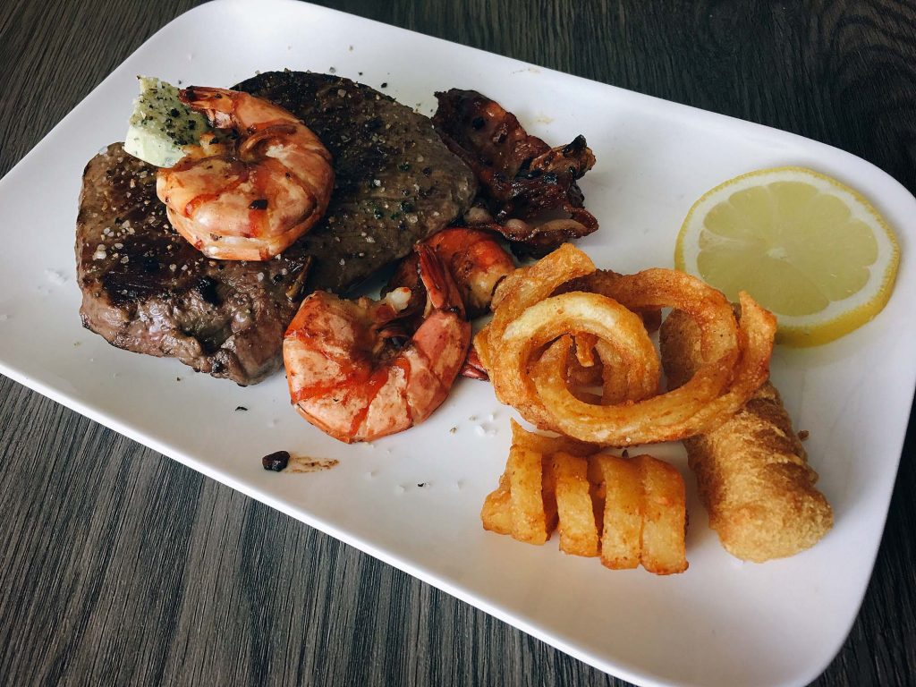 Surf and Turf Rezept | Rindersteak mit Black Tiger Garnelen