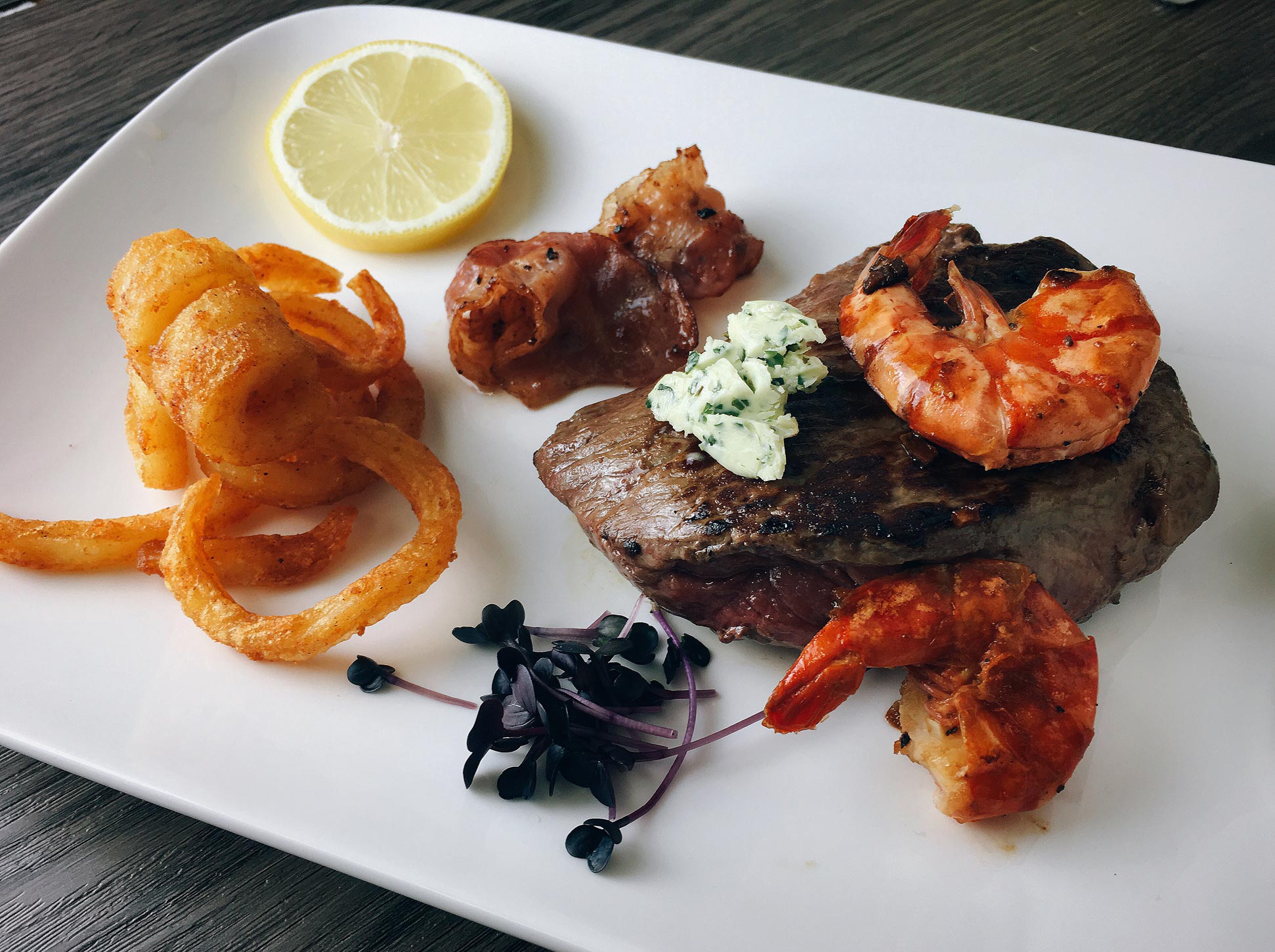 Surf and Turf Rezept | Rindersteak mit Black Tiger Garnelen