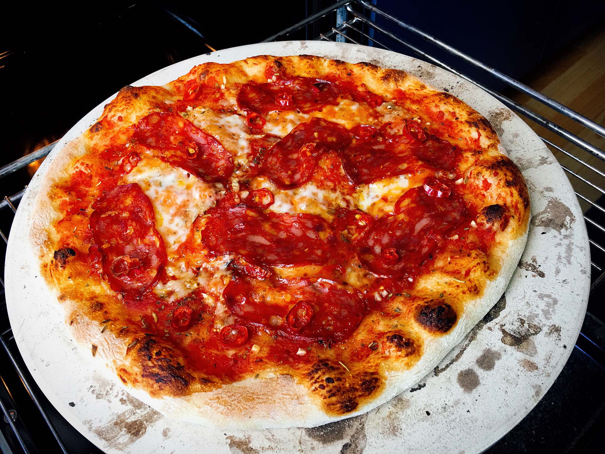 Pizza Calabria Rezept Spianata Calabrese Piccante