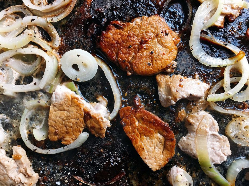 Bier Marinade Schweinefleisch Raclette