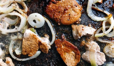 Bier Marinade Schweinefleisch Raclette