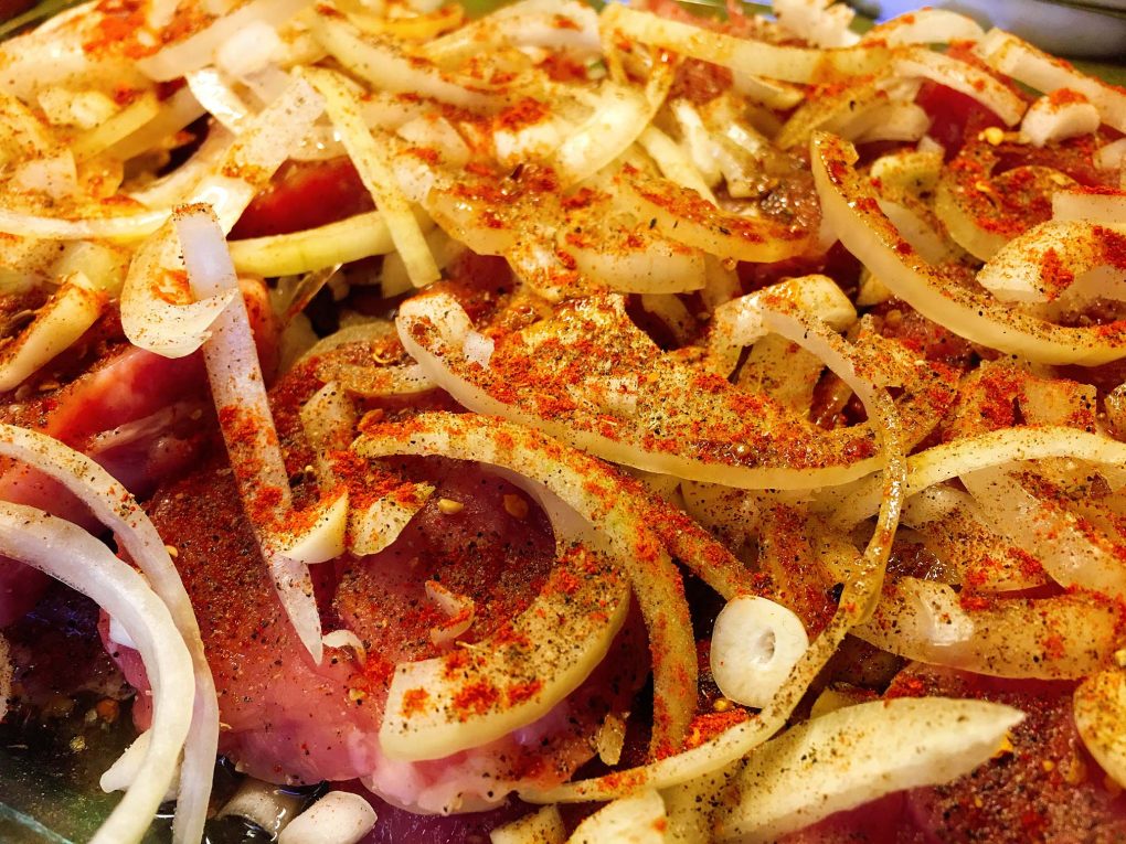 Eingelegtes Schweinefilet