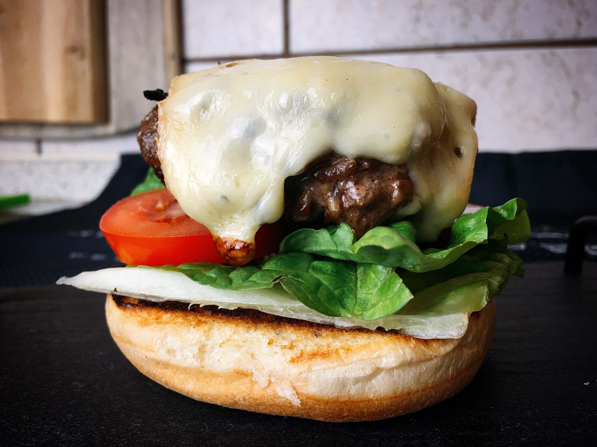 Cheeseburger Rezept 🍔 | Gourmet Hamburger mit Käse