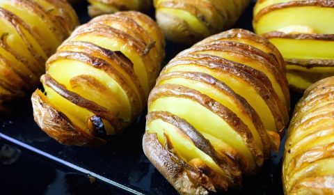 Hasselback Kartoffeln