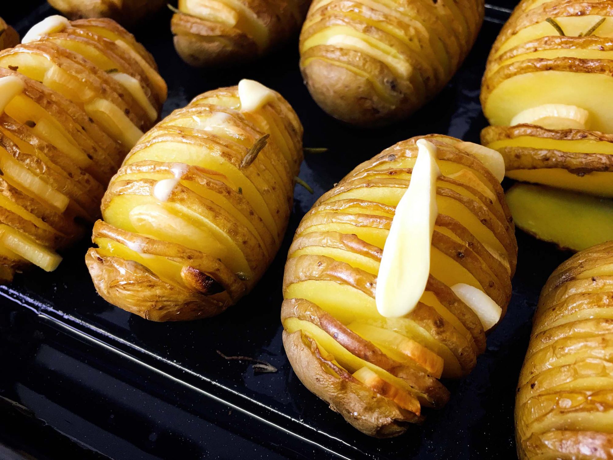 Hasselback Kartoffeln Rezept Kartoffeln á la Hasselbacken