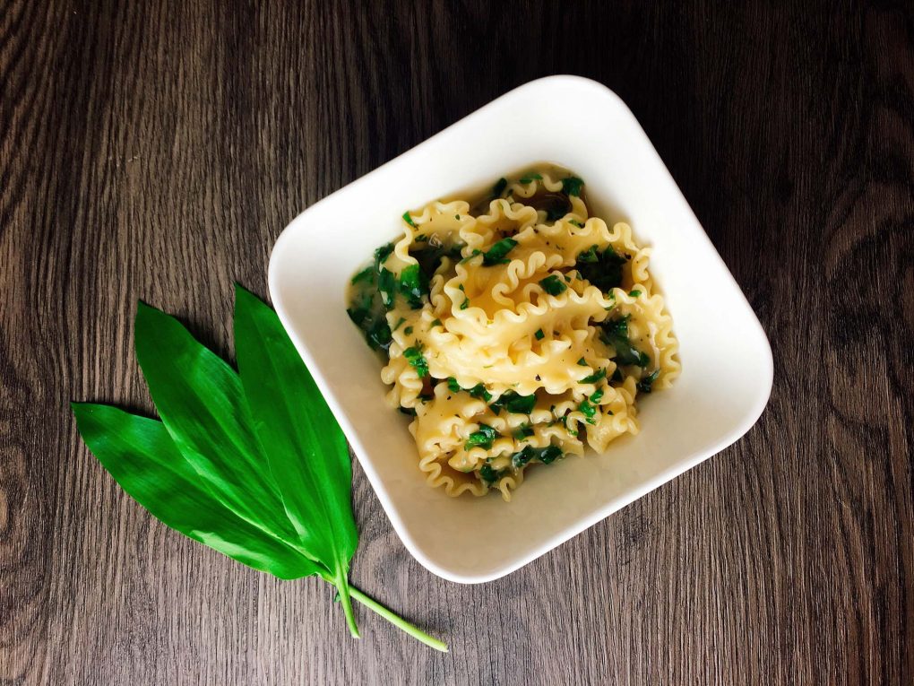 Pasta mit Bärlauch-Sauce