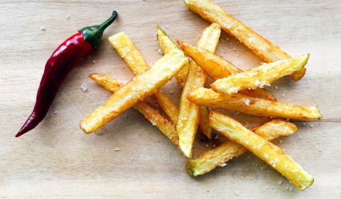 Selbstgemachte Pommes Frites
