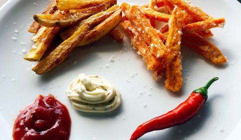 Süßkartoffel Pommes