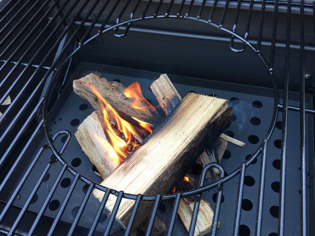 Grillen mit Holz