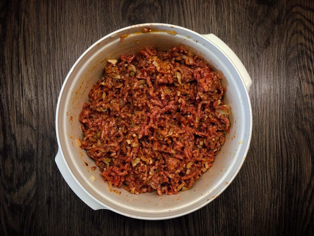 Bifteki Rezept | Griechisches Hacksteak mit Schafskäse