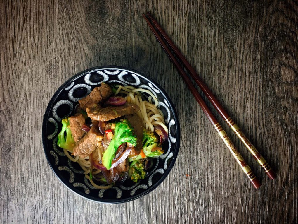 Teriyaki Rindfleisch mit Brokkoli