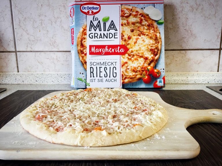 Dr Oetker Pizza Wie Viel Grad La Mia Grande Margherita | Pizza Produkttest | Dr. Oetker Tiefkühlpizza
