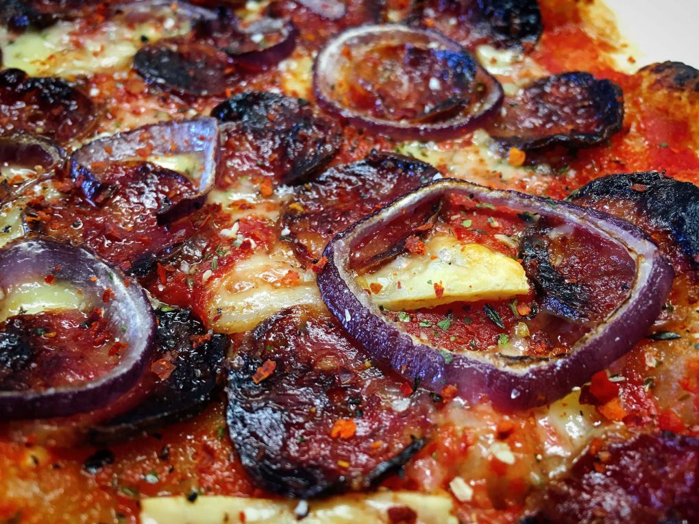 Pizza Salsiccia Piccante