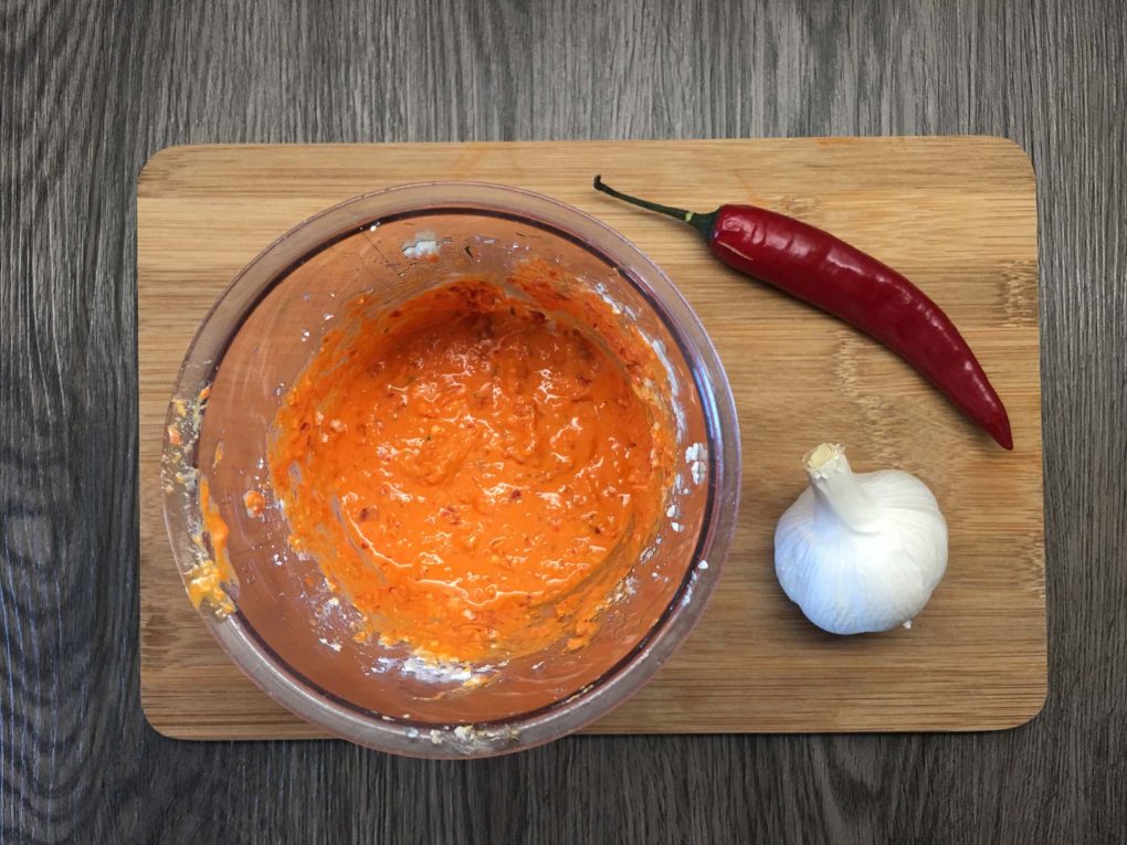 Pürierter Feta Aufstrich