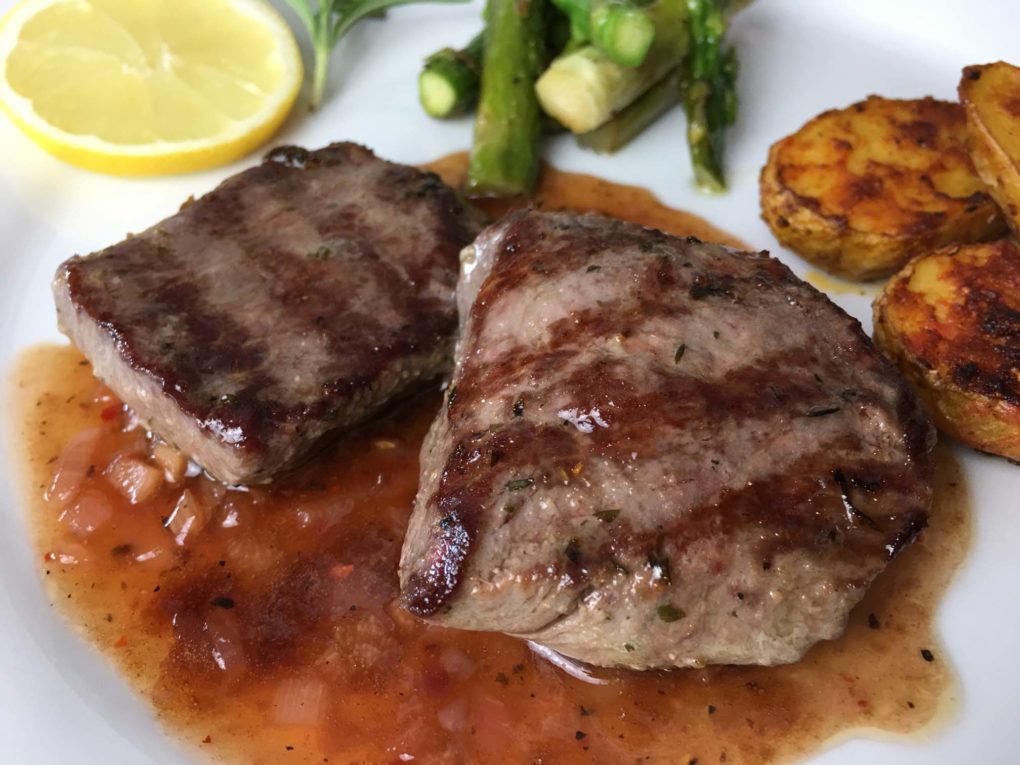 Lamm Medaillons aus der Pfanne