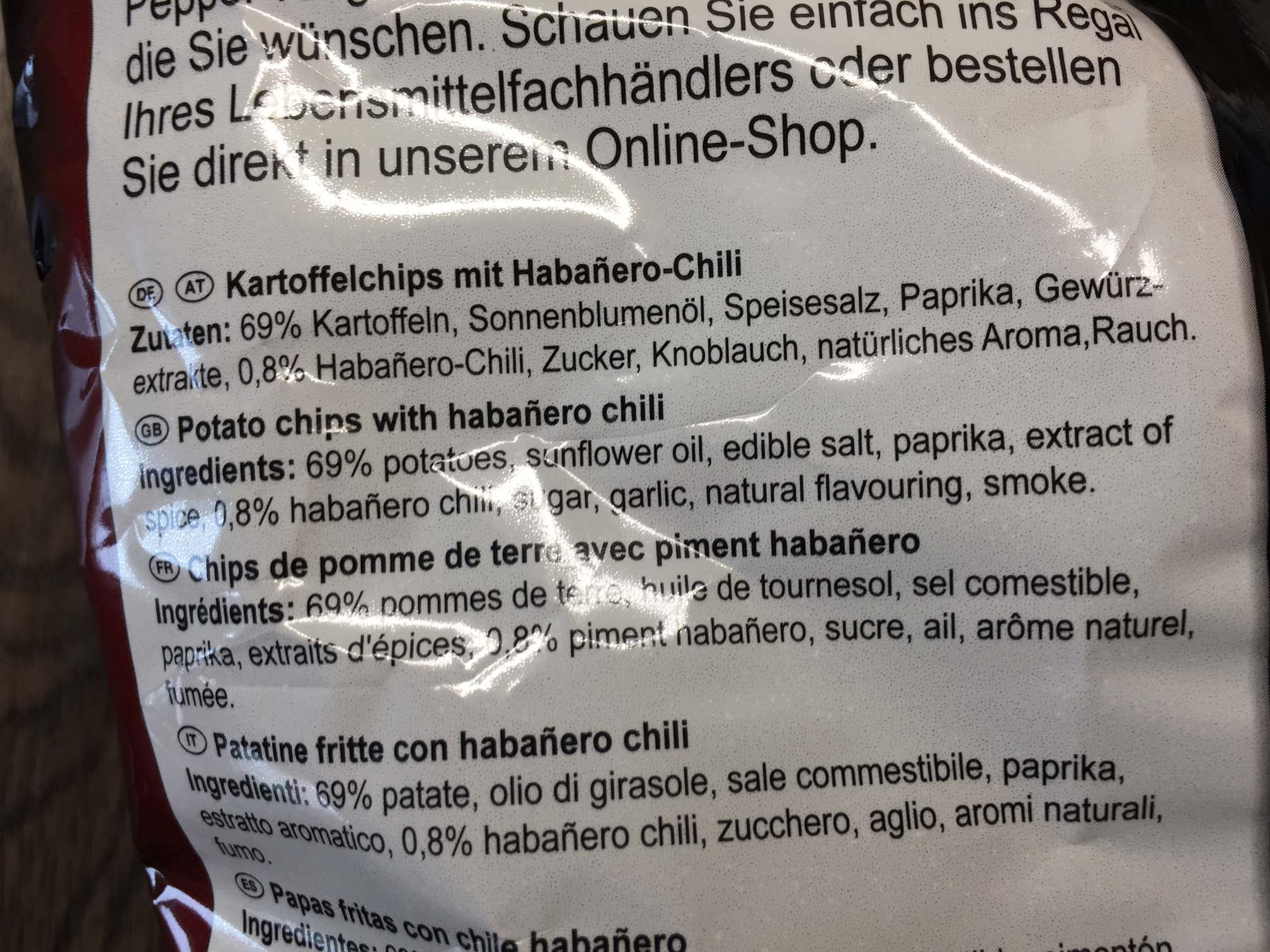 Pepper King Habanero Kessel Chips | Test | Chilirezept.de