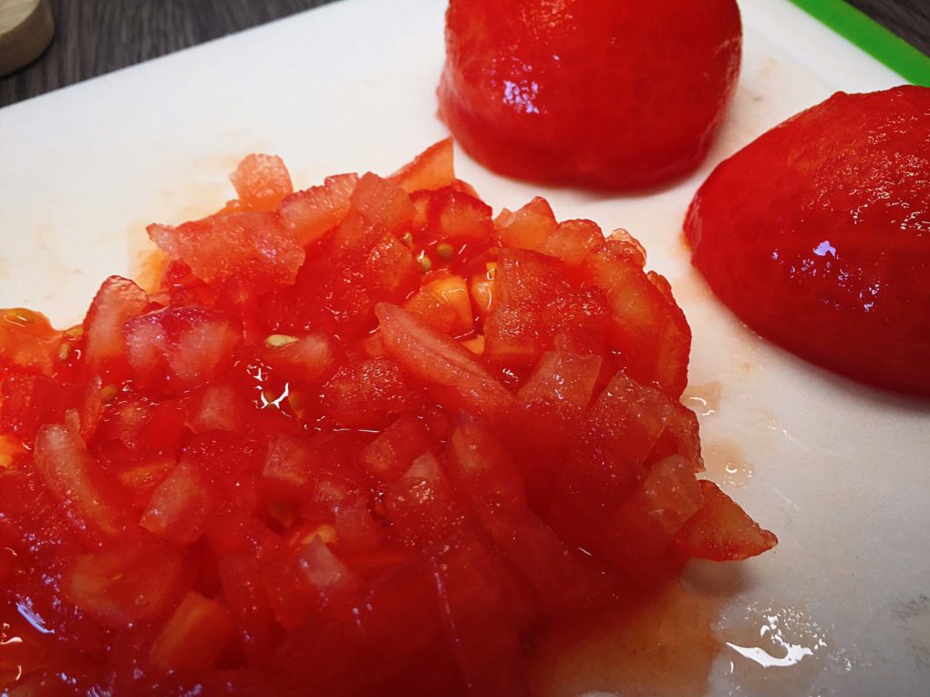Penne all'Arrabbiata Tomaten