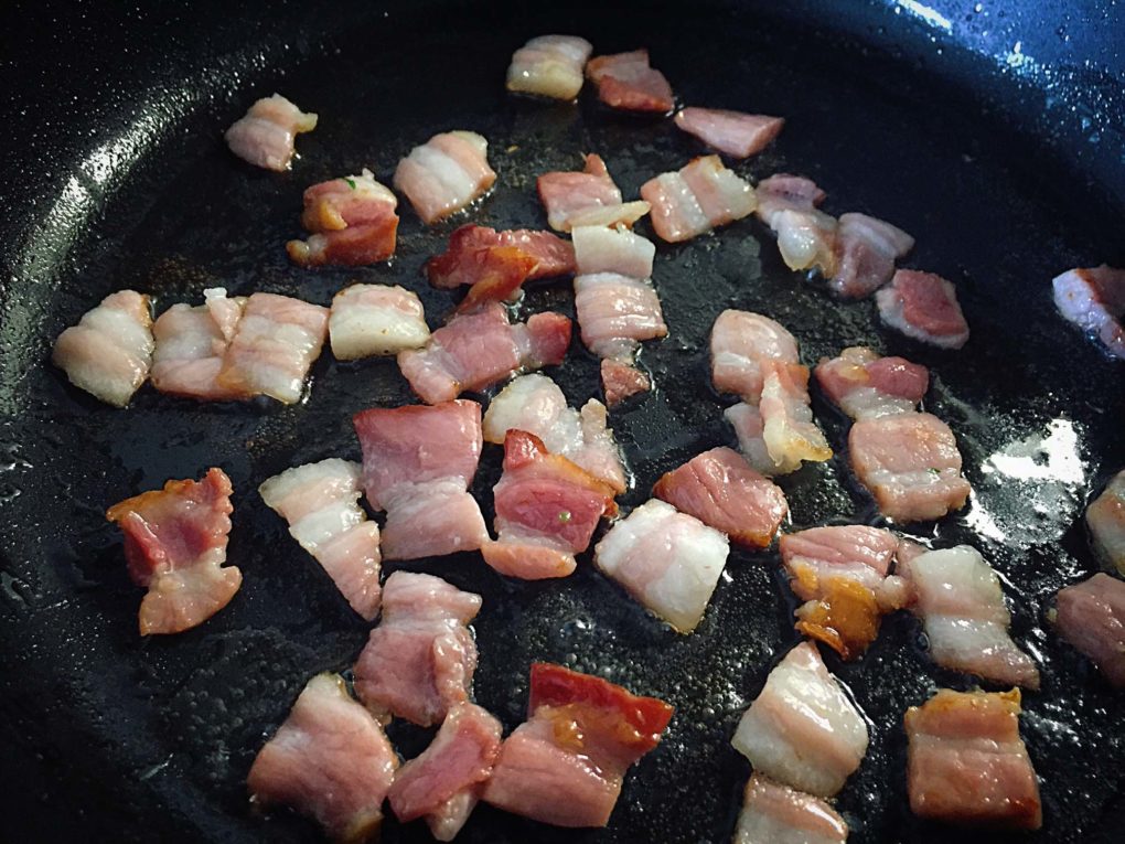 Speck anbraten