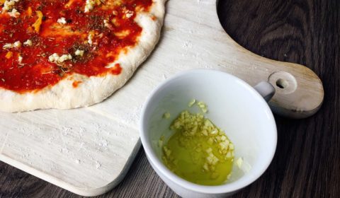 Knoblauch Olivenöl